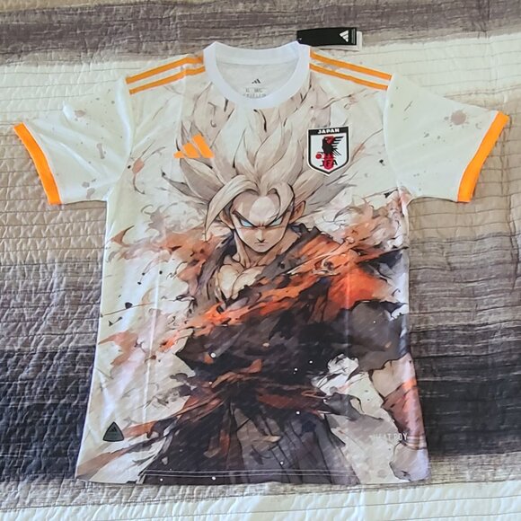 adidas Other - Japan Soccer Jersey Dragon Ball Goku